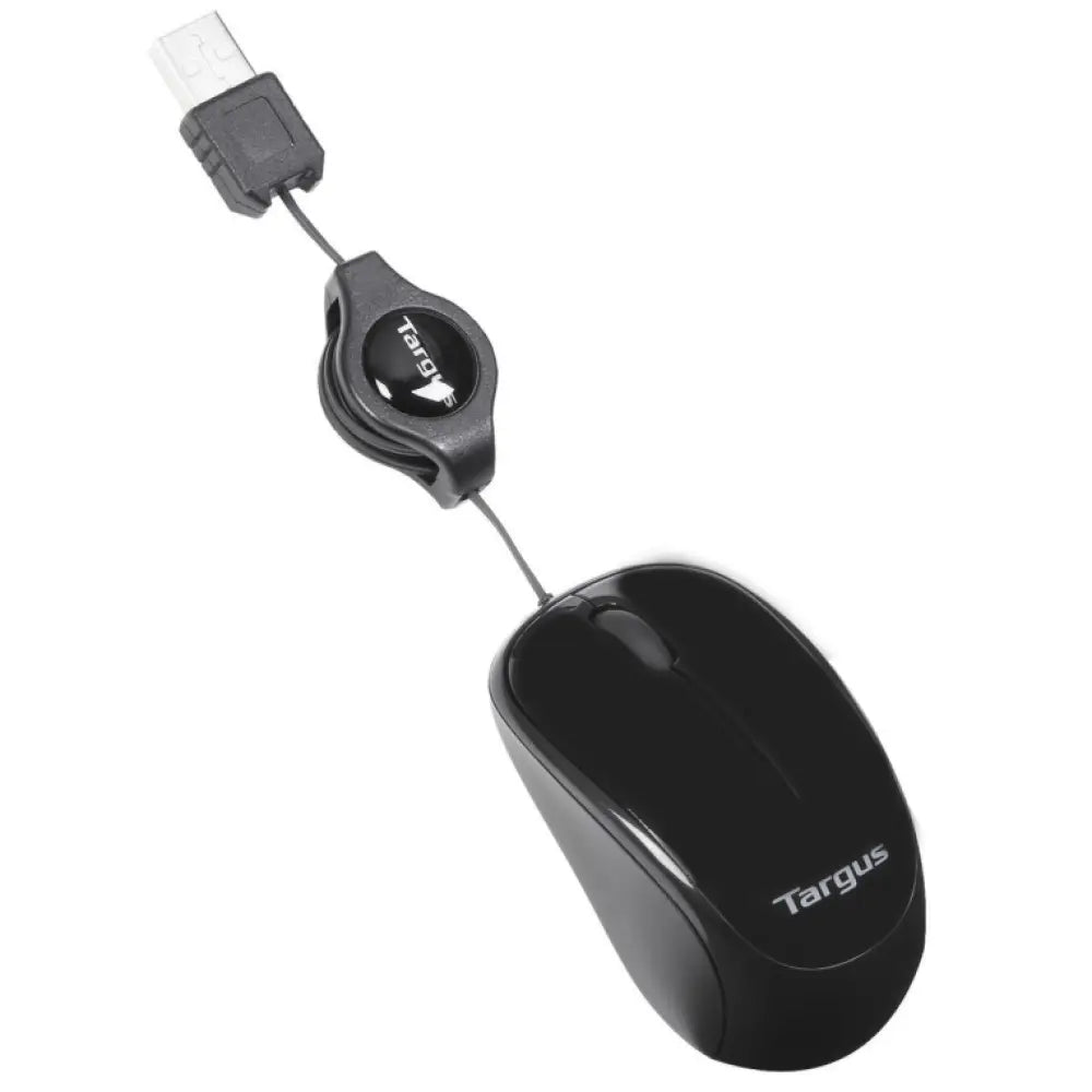 Targus AMU75EU ratón Viajes Ambidextro USB tipo A 1000 DPI - detalle
