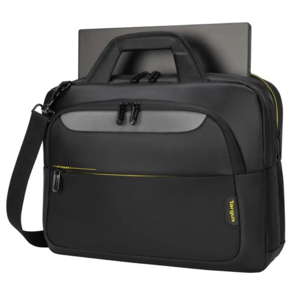 Targus Citygear 35.6 cm (14") Maletín Toploader Negro - detalle