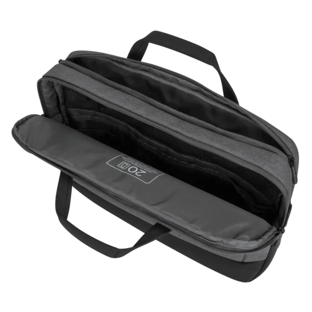 Targus CypressEco 39.6 cm (15.6") Maletín Negro. Gris - detalle