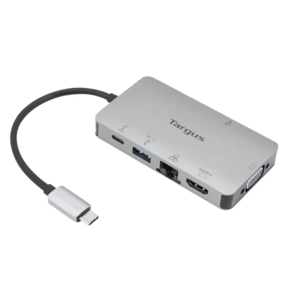 Targus DOCK419 Alámbrico USB 3.2 Gen 1 (3.1 Gen 1) Type-C Gris - detalle
