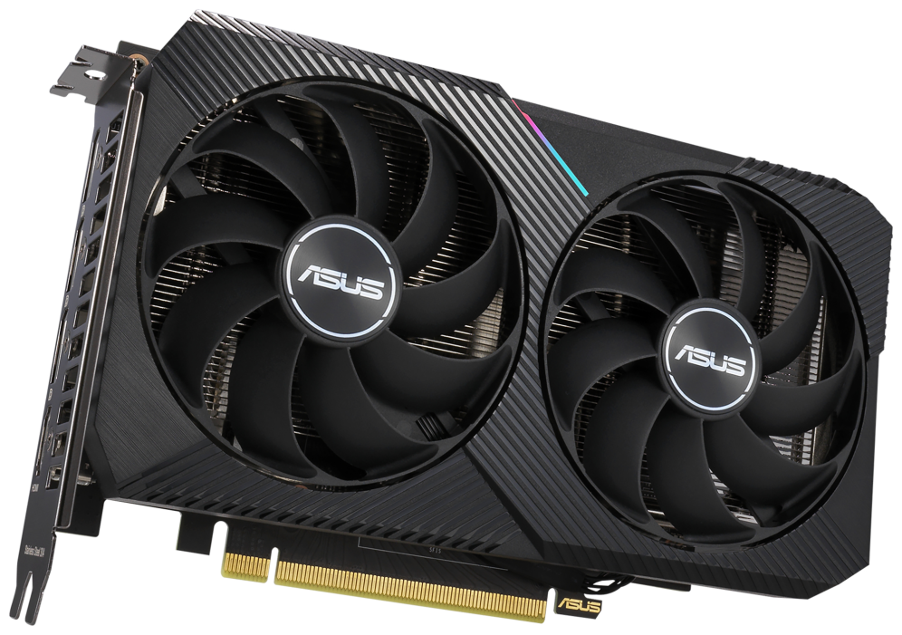 TARJETA GRAFICA ASUS DUAL RTX 3060 OC V2 12GB GDDR6 - detalle