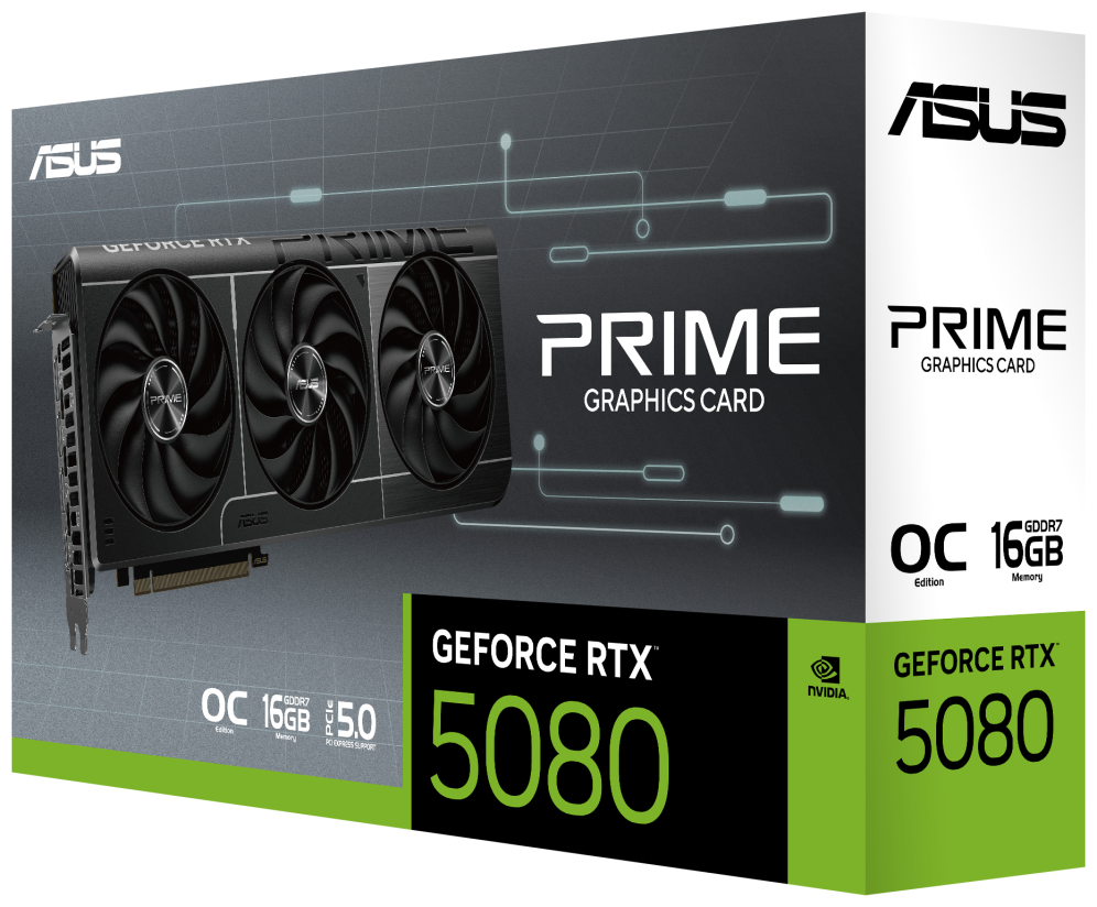 TARJETA GRAFICA ASUS PRIME RTX5080 O16G - detalle