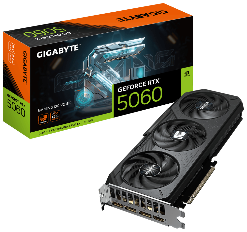 TARJETA GRAFICA GEFORCE RTX5060 GAMING OC 8G