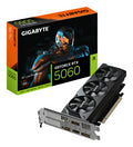 GIGABYTE GeForce RTX 5060 OC Low Profile 8G Tarjeta Gráfica - 8GB GDDR7. 128bit. PCI-E 5.0. 2512 MHz Frecuencia del núcleo. 3 x DisplayPort. 1 x HDMI. GV-N5060OC-8GL