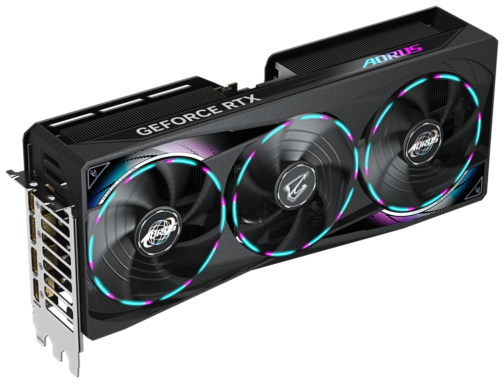 TARJETA GRAFICA GIGABYTE 5070 AERO OC 12GB NEGRO GDDR7 - detalle