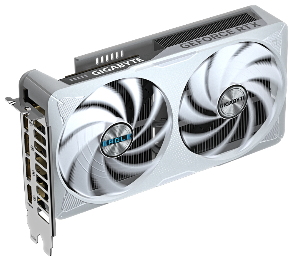 TARJETA GRAFICA GIGABYTE RTX 5060TI EAGLE ICE OC 8GB GDDR7 BLANCO - detalle