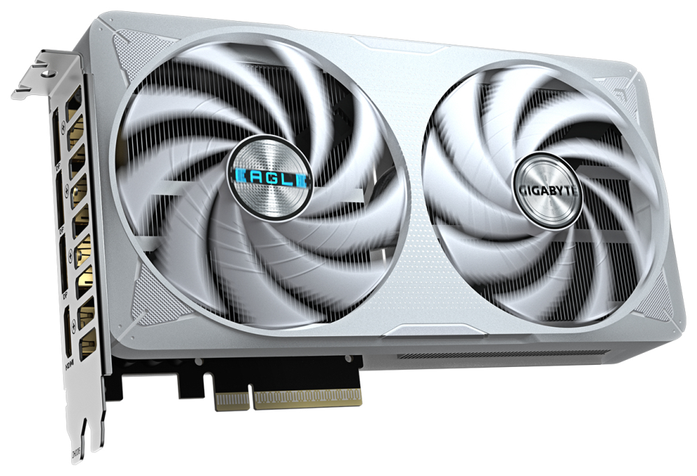 TARJETA GRAFICA GIGABYTE RTX 5060TI EAGLE ICE OC 8GB GDDR7 BLANCO - detalle