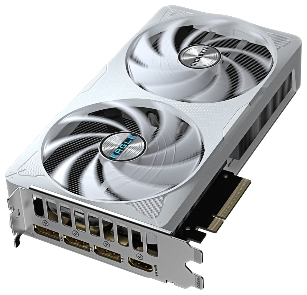 TARJETA GRAFICA GIGABYTE RTX 5060TI EAGLE ICE OC 8GB GDDR7 BLANCO - detalle
