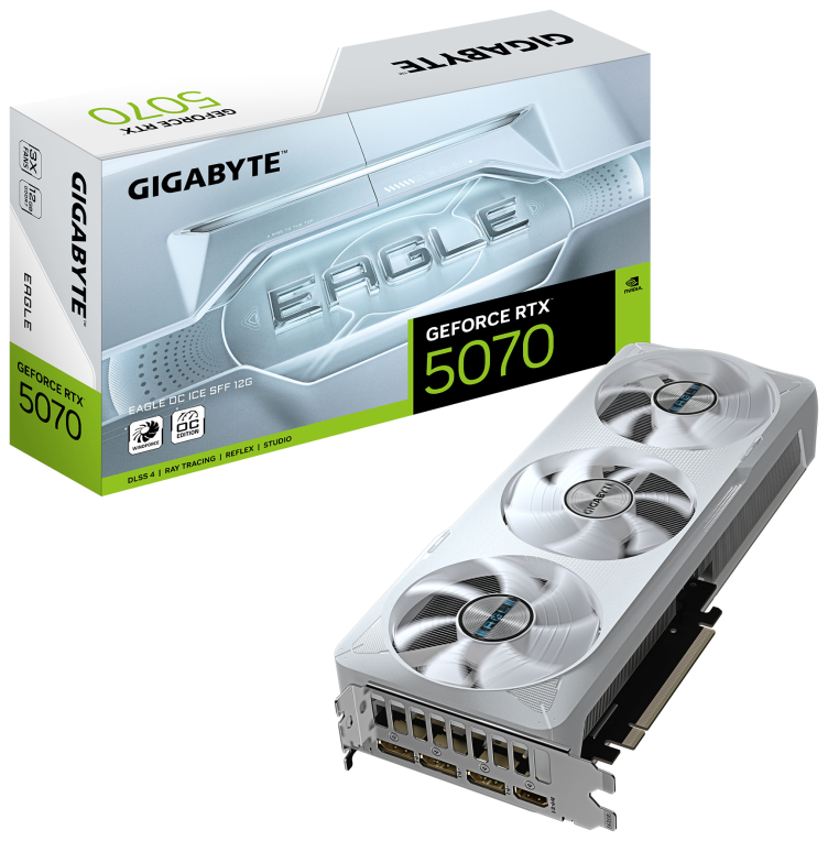 TARJETA GRAFICA GIGABYTE RTX 5070 EAGLE OC IC 12GB