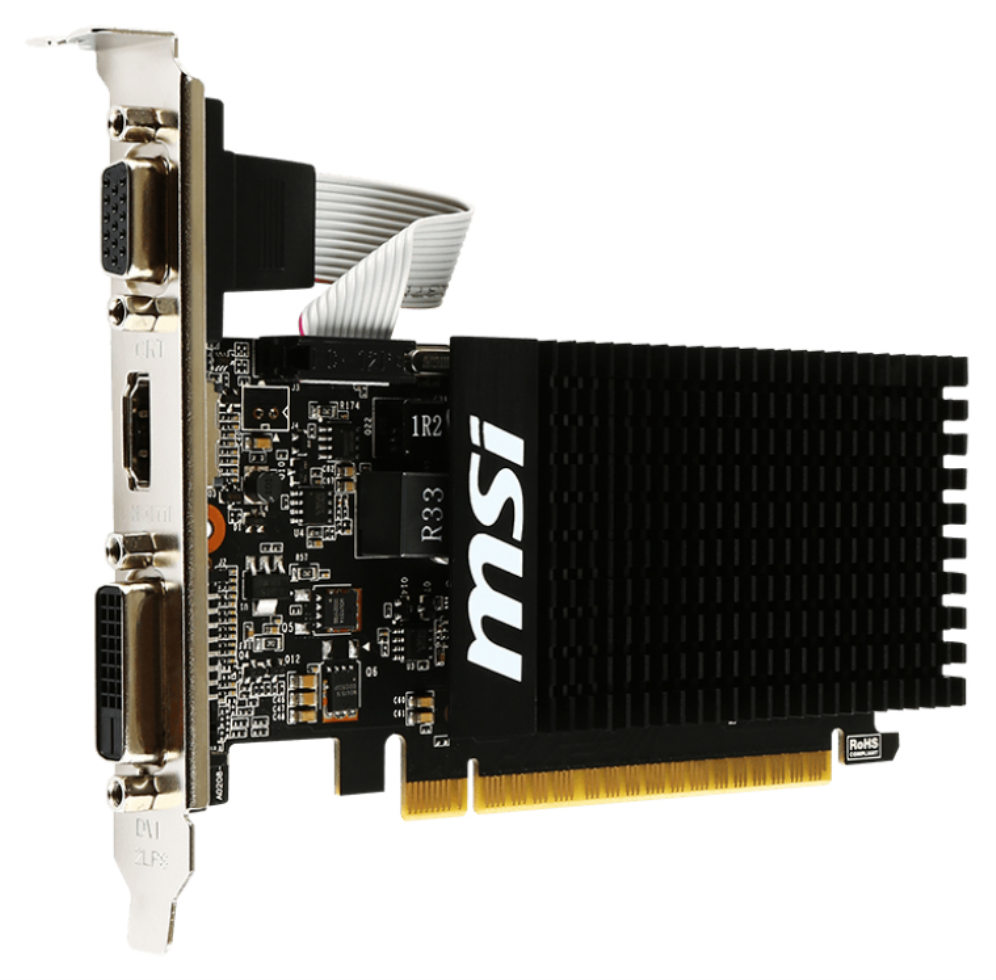 TARJETA GRAFICA MSI GT 710 2GD3H LP - detalle