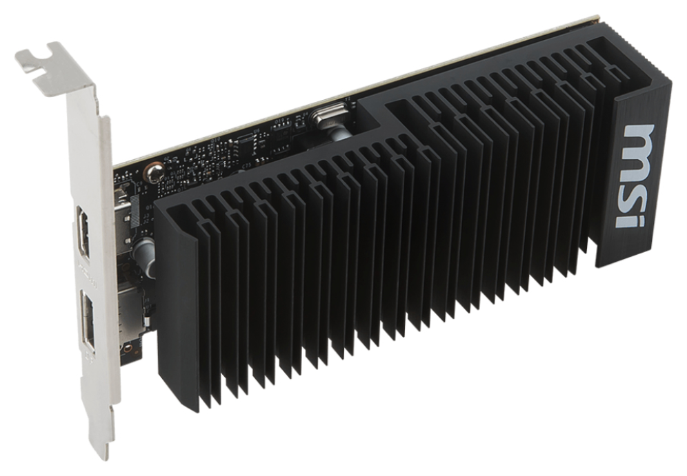 TARJETA GRAFICA MSI GT1030 2GHD4 LP OC 2GB GDDR4 - detalle