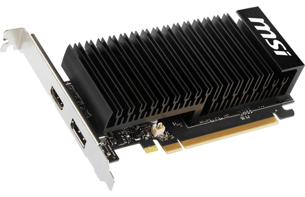 TARJETA GRAFICA MSI GT1030 4GHD4 LP OC 4GB GDDR4 - detalle