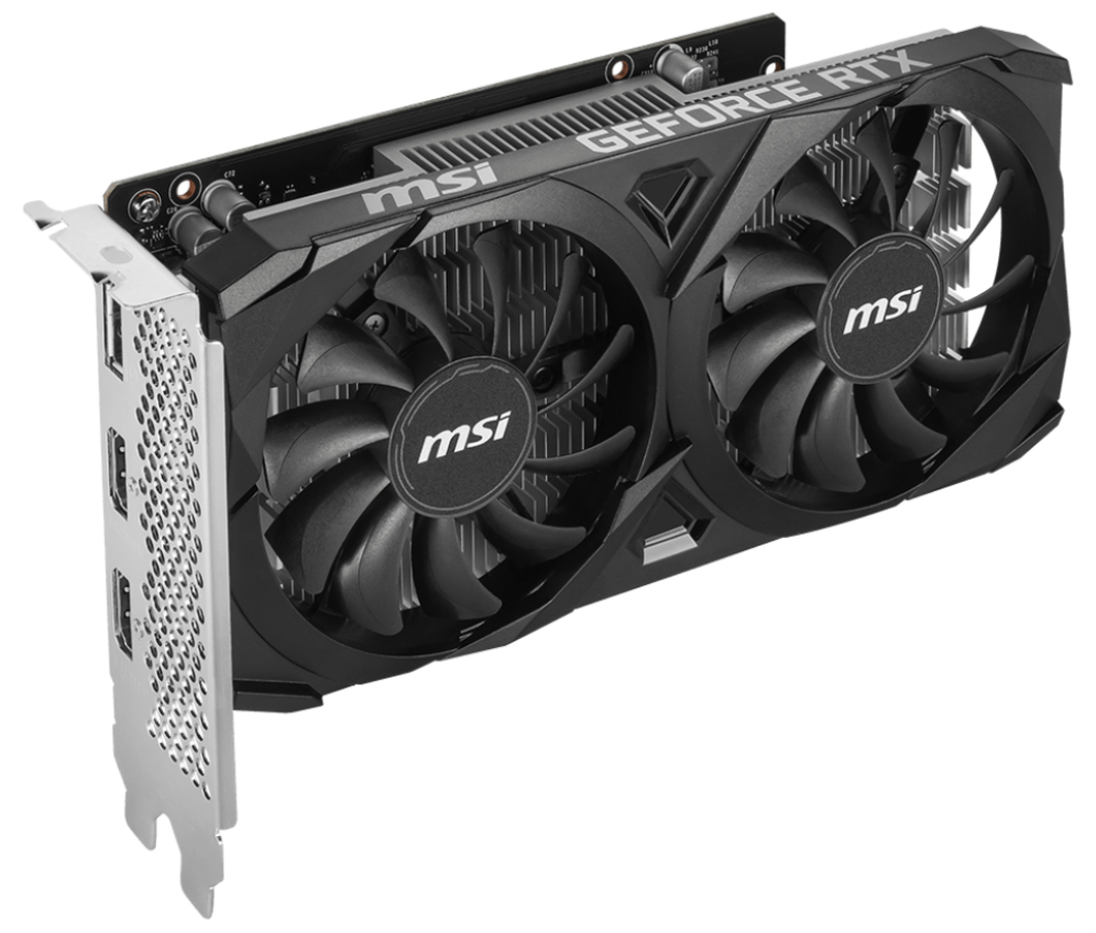 TARJETA GRAFICA MSI RTX 3050 VENTUS 2X E 6GB OC - detalle