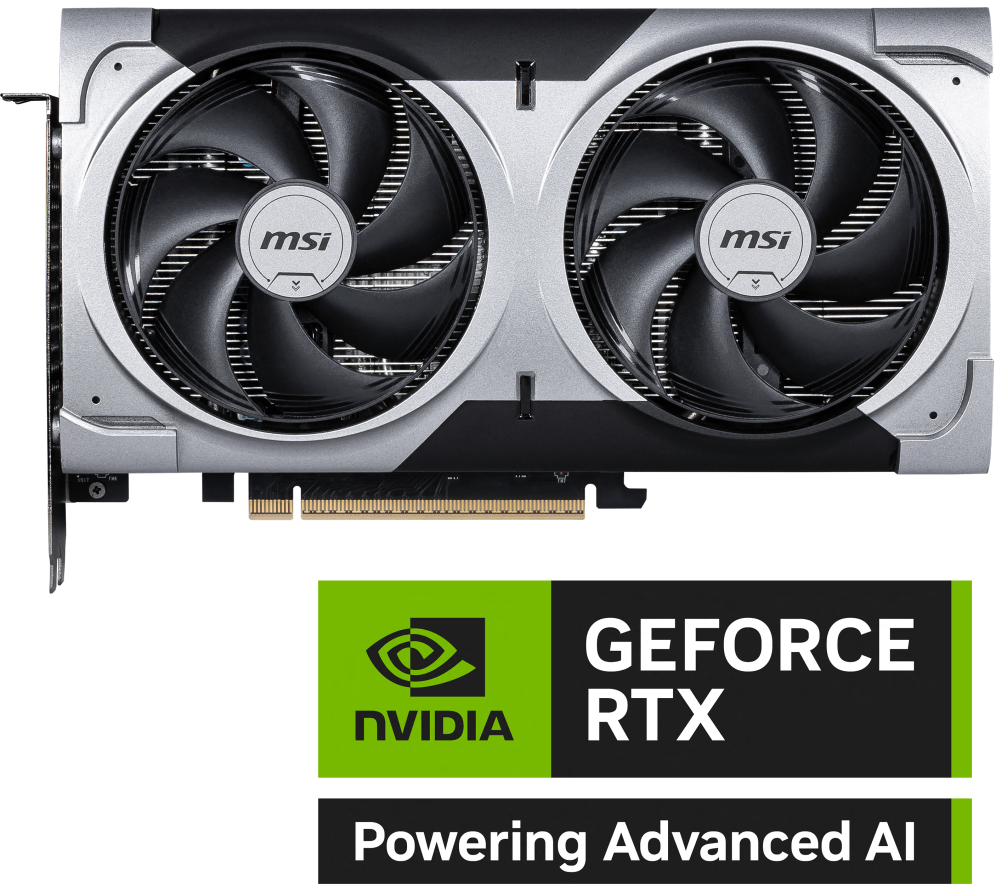 TARJETA GRAFICA MSI RTX 5060 TI 16G VENTUS 2X OC PLUS - detalle