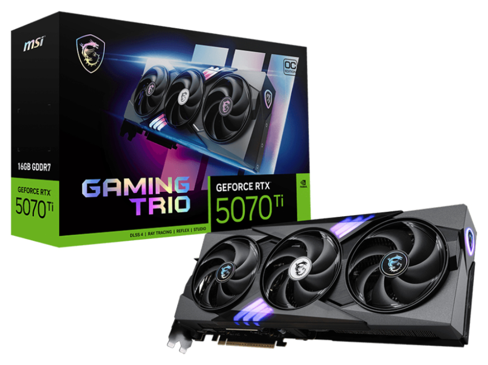 TARJETA GRAFICA MSI RTX 5070TI 16GB GAMING