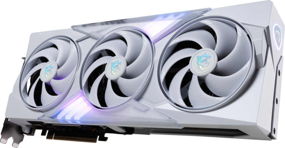 TARJETA GRAFICA MSI RTX 5080 16G GAMING TRIO OC WHITE - detalle