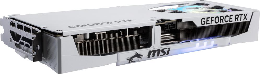 TARJETA GRAFICA MSI RTX 5080 16G GAMING TRIO OC WHITE - detalle