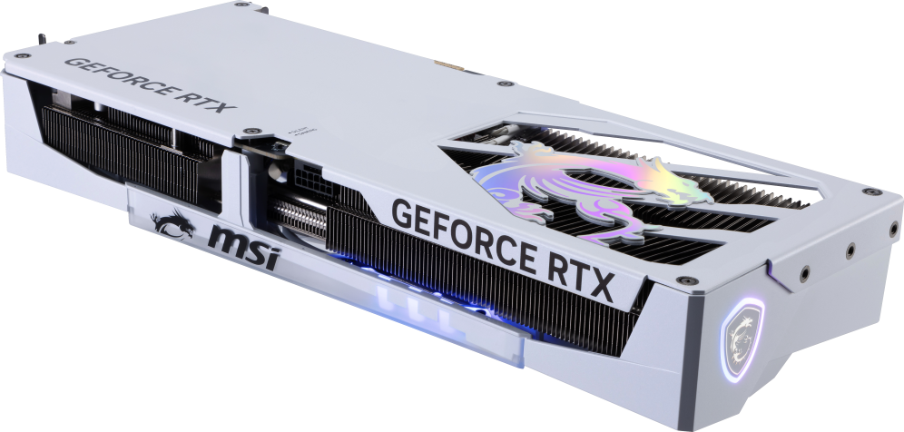 TARJETA GRAFICA MSI RTX 5080 16G GAMING TRIO OC WHITE - detalle