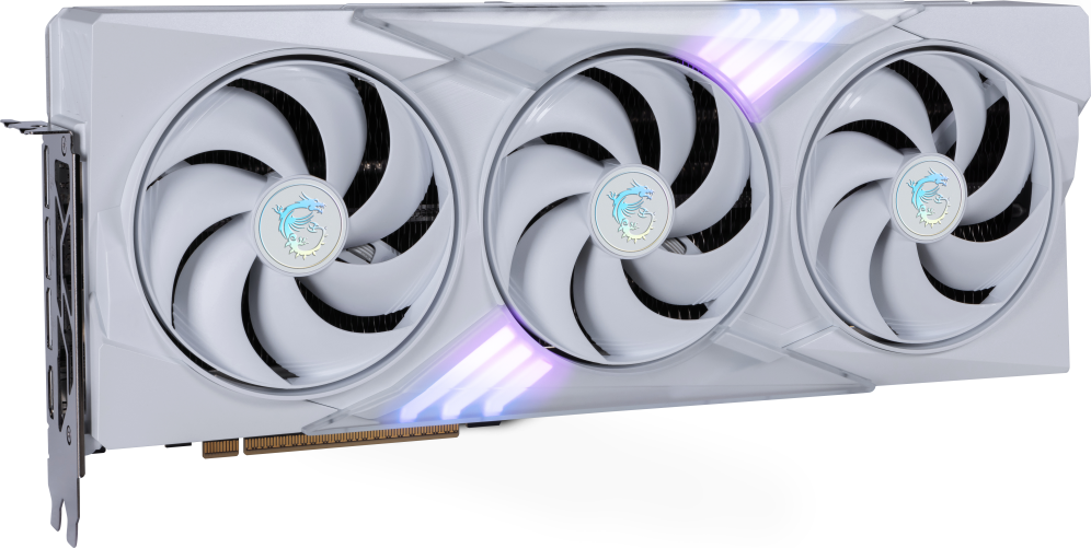 TARJETA GRAFICA MSI RTX 5080 16G GAMING TRIO OC WHITE - detalle