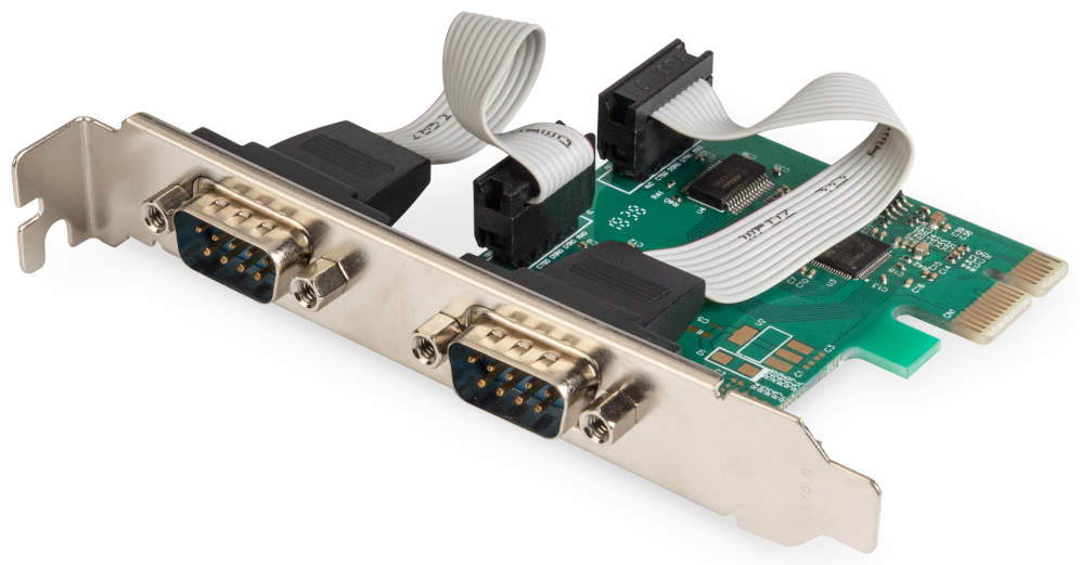 TARJETA PCI-E DIGITUS 2 PUERTOS SERIE RS232