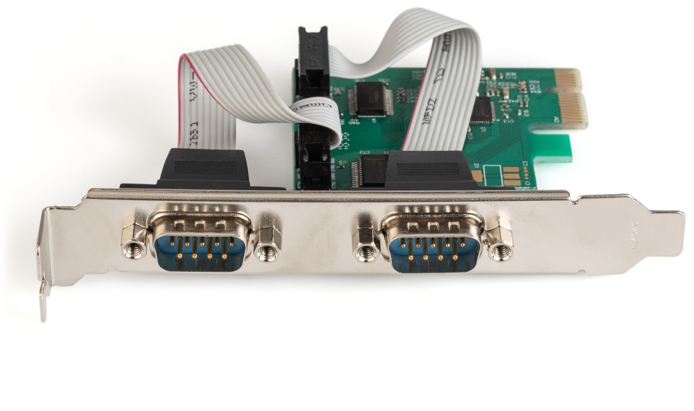 TARJETA PCI-E DIGITUS 2 PUERTOS SERIE RS232 - detalle