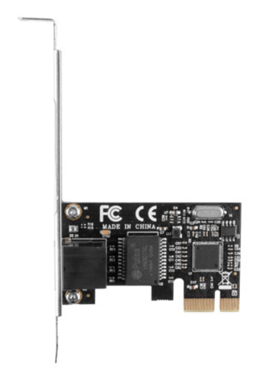 TARJETA RED LANBERG ETHERNET RJ45 PCI-E 1 PUERTO GIGABIT LP - detalle