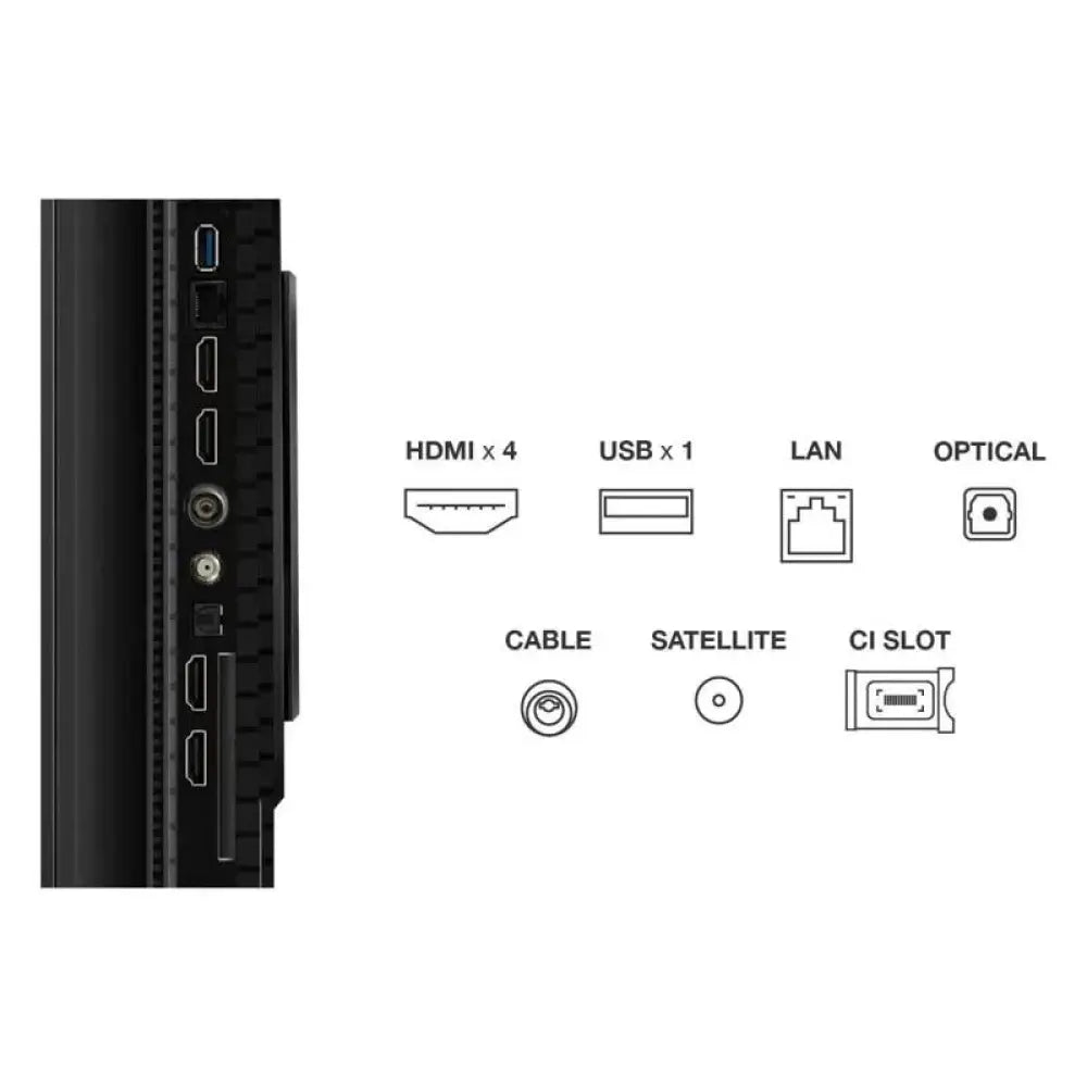 TCL 55P8K TV 55"  UHD QLED GOOGLETV 144HZ ONKYO - detalle