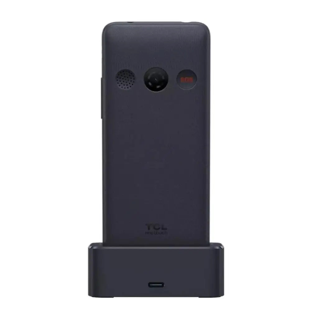 Teléfono móvil senior TCL One Touch 4G 4042s con pantalla de 2.8 pulgadas y acabado en color Dark Night.