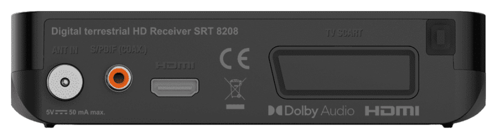 TDT STRONG SRT 8208 - detalle
