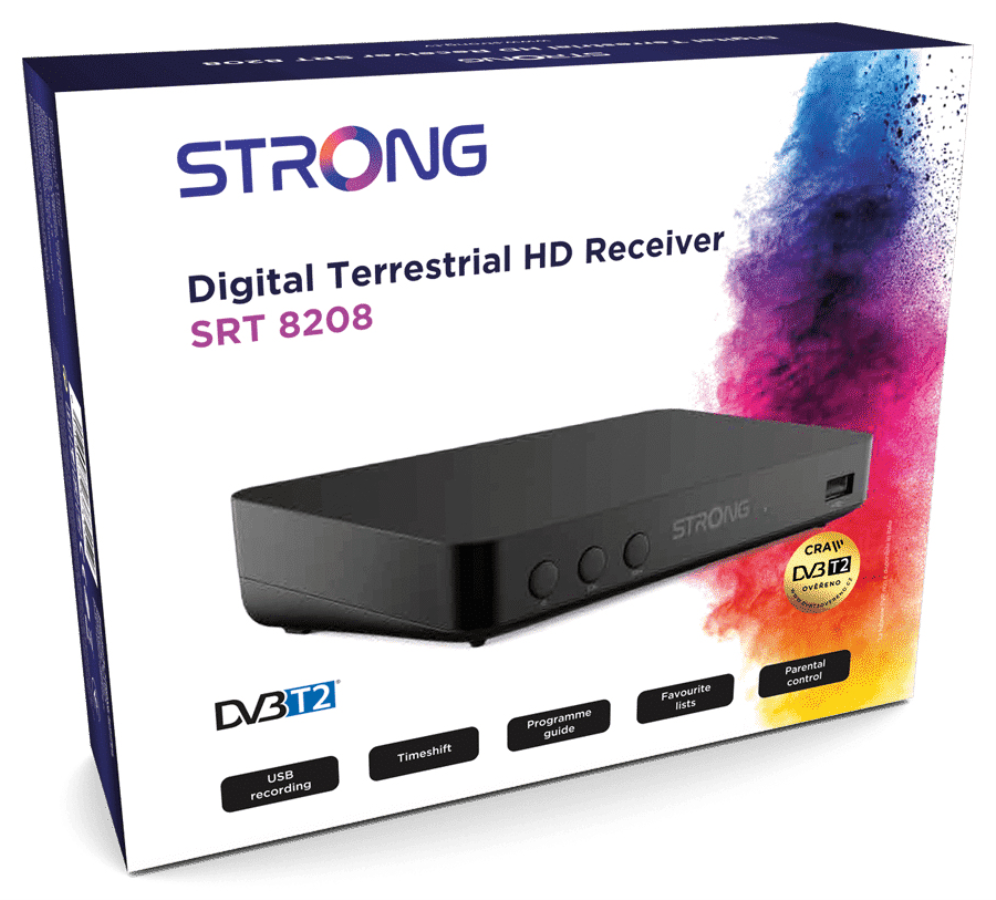 TDT STRONG SRT 8208 - detalle