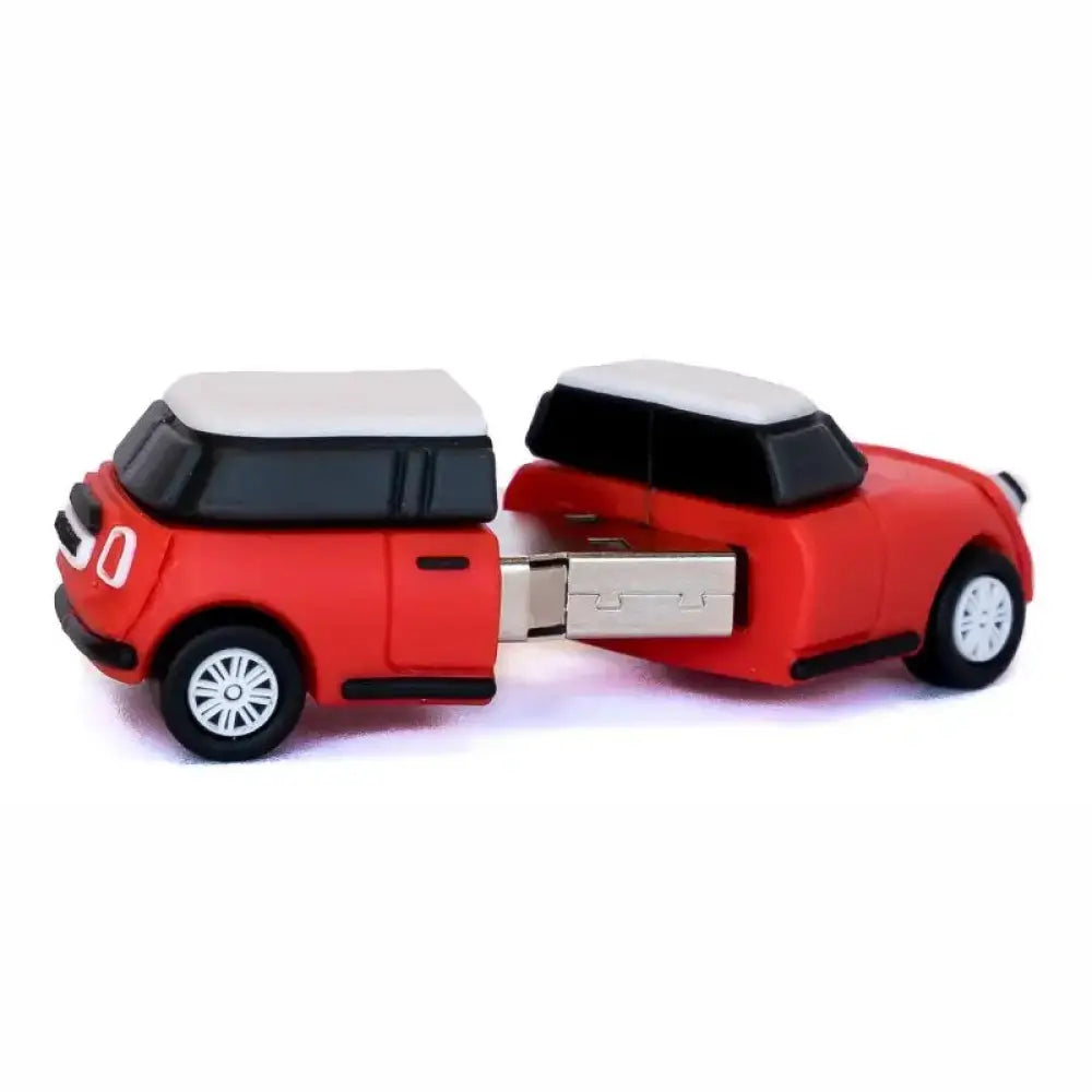 TECH ONE TECH Mini cooper S rojo 32 Gb USB 2.0 - detalle