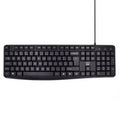 Ewent EW3002 teclado Oficina USB QWERTY Portugués Negro