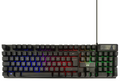 TECLADO GAMING EWENT PT USB RETROILUMINADO MEMBRANA NEGRO