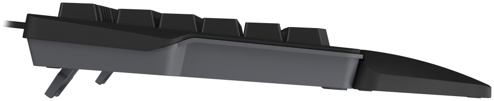 TECLADO GAMING GENESIS RHOD 350 USB RETROILUMINADO MEMBRANA NEGRO - detalle