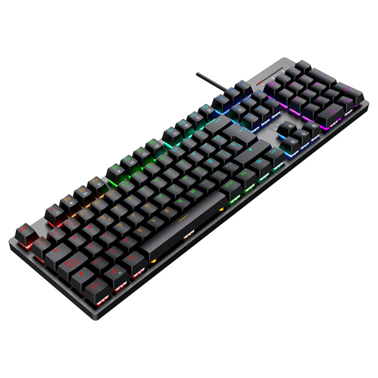 TECLADO GAMING HIDITEC GK400 USB RETROILUMINADO MECANICO NEGRO - detalle