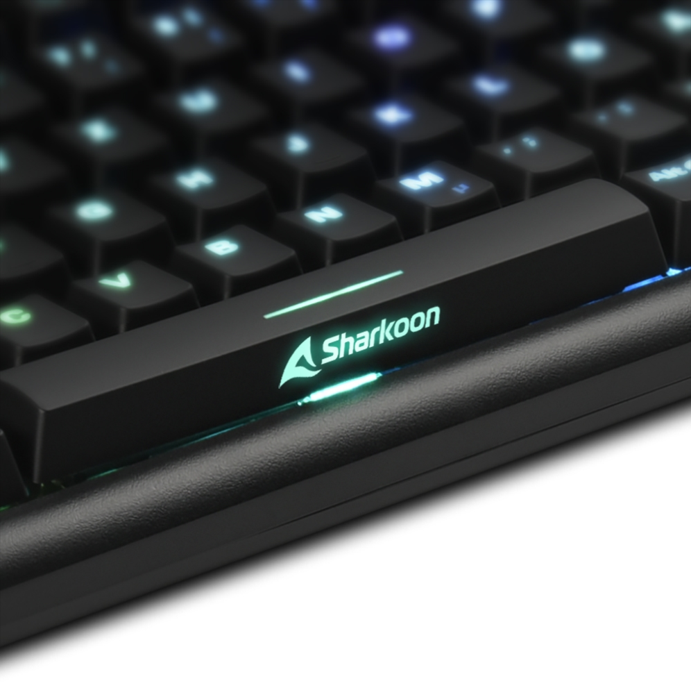 TECLADO GAMING SHARKOON SHARK SKILLER SGK30 BLUE - detalle