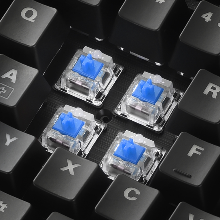 TECLADO GAMING SHARKOON SHARK SKILLER SGK30 BLUE - detalle