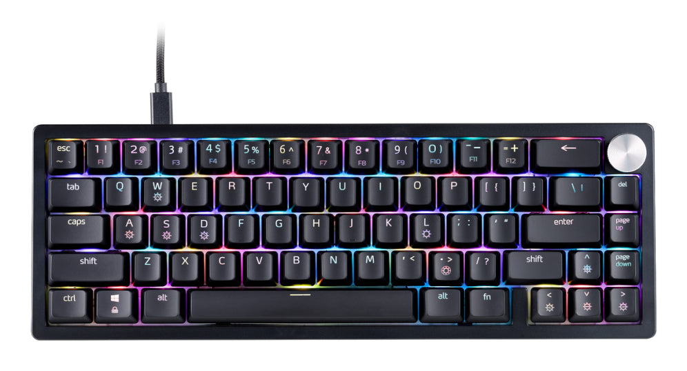 XPG SORCERER MINI teclado Juego USB QWERTY Inglés Negro
