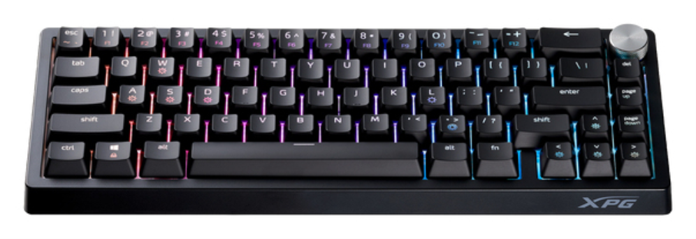 TECLADO GAMING XPG SORCERER MINI EN USB RETROILUMINADO MECANICO NEGRO - detalle