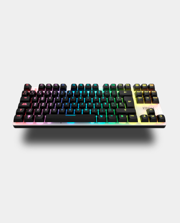 TECLADO KROM KERNEL PRO MINI INALAMBRICO RETROILUMINADO MECANICO NEGRO - detalle