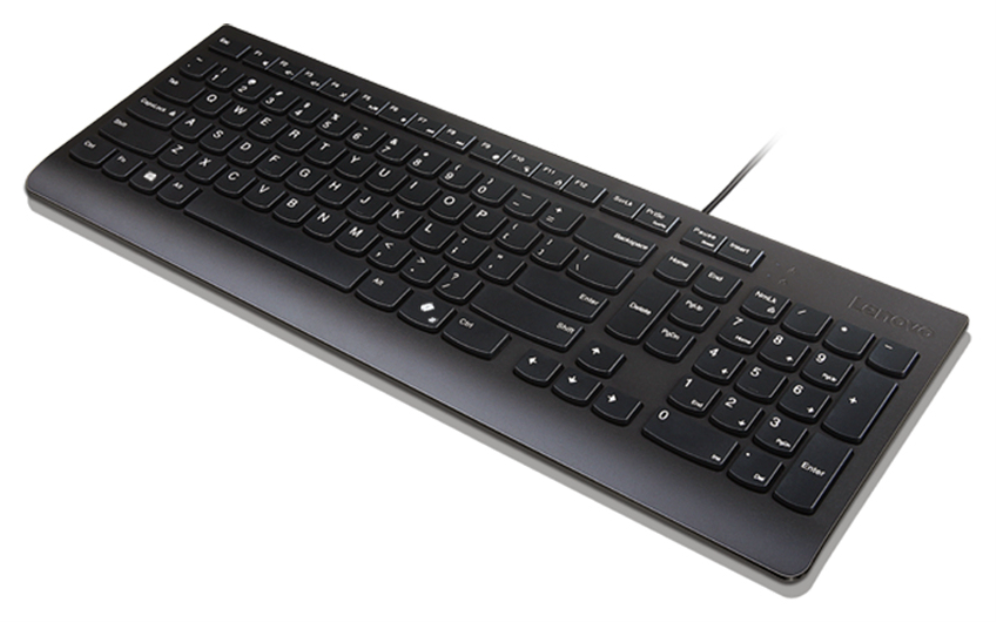 TECLADO LENOVO ESSENTIAL CON CABLE AI - detalle