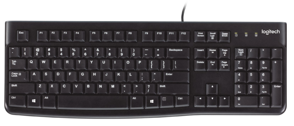 TECLADO LOGITECH K120 OEM USB NEGRO
