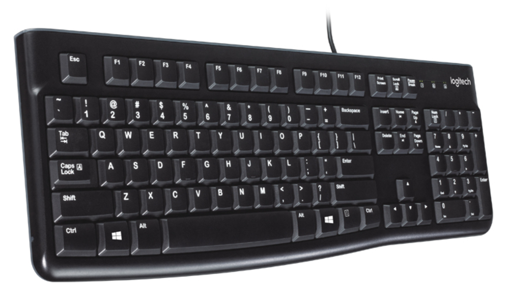 TECLADO LOGITECH K120 OEM USB NEGRO - detalle