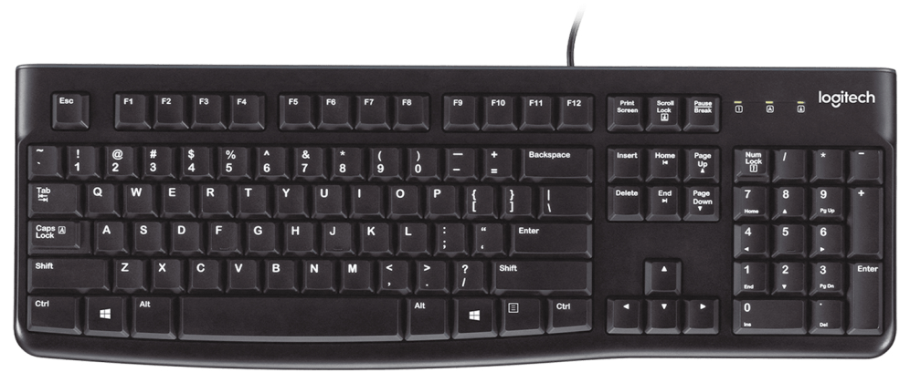TECLADO LOGITECH K120 RETAIL USB NEGRO