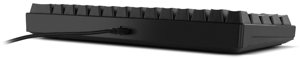 TECLADO MINI KROM GAMING KLUSTER BLUETOOTH RETROILUMINADO MECANICO NEGRO - detalle