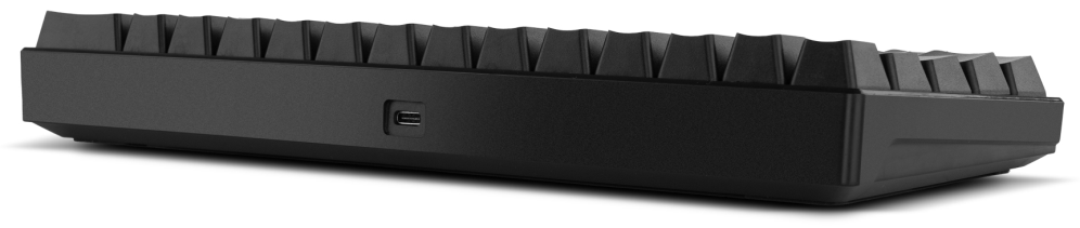 TECLADO MINI KROM GAMING KLUSTER BLUETOOTH RETROILUMINADO MECANICO NEGRO - detalle