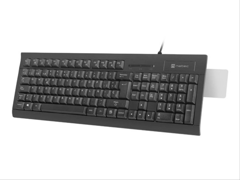 NATEC NKL-2052 teclado Oficina USB QWERTY Español Negro