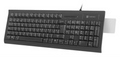 TECLADO NATEC MORAY CON LECTOR DE TARJETAS INTELIGENTES USB NEGRO