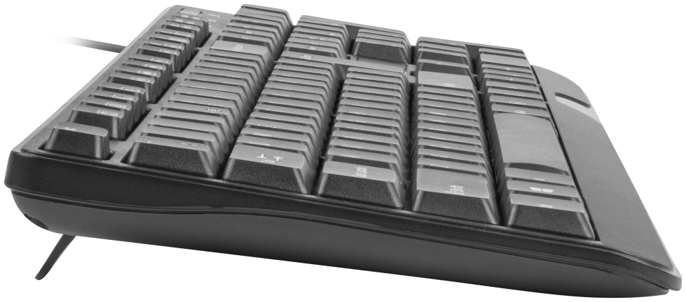 TECLADO NATEC TROUT SLIM USB NEGRO - detalle