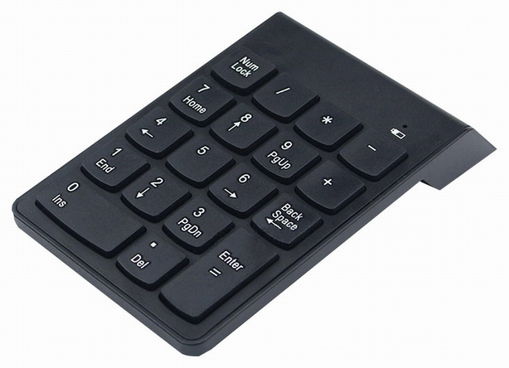 TECLADO NUMERICO GEMBIRD INALAMBRICO NEGRO - detalle
